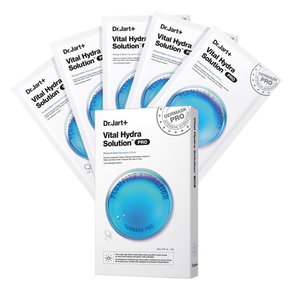 Dr.Jart+ Other - 💦 DR. JART+ Vital Hydra Solution™ PRO Face Mask 5-Pack Set